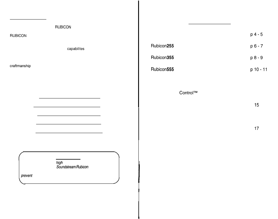Soundstream Technologies 255 User Manual | Page 2 / 14
