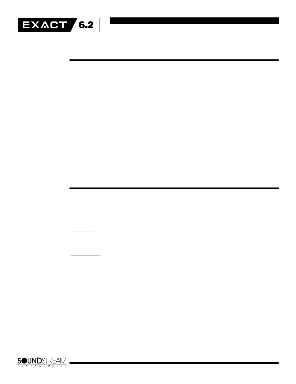 Coaxial speaker system, Hardware and connector parts list, Intro- duction and registration | Soundstream Technologies Exact 6.2 User Manual | Page 2 / 13