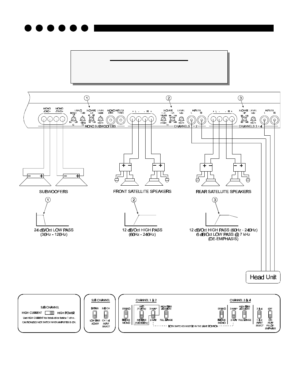 Sample system #1 | Soundstream Technologies 705s User Manual | Page 18 / 24