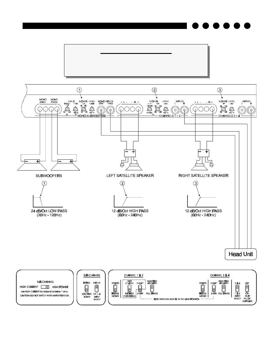 Sample system #4 | Soundstream Technologies 705s User Manual | Page 21 / 24