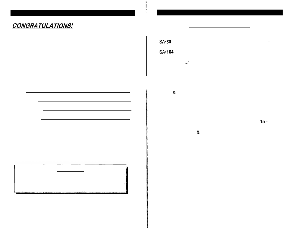Soundstream Technologies SA 164 User Manual | Page 2 / 11