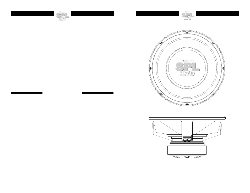 Soundstream Technologies SPL 170 User Manual | Page 2 / 6