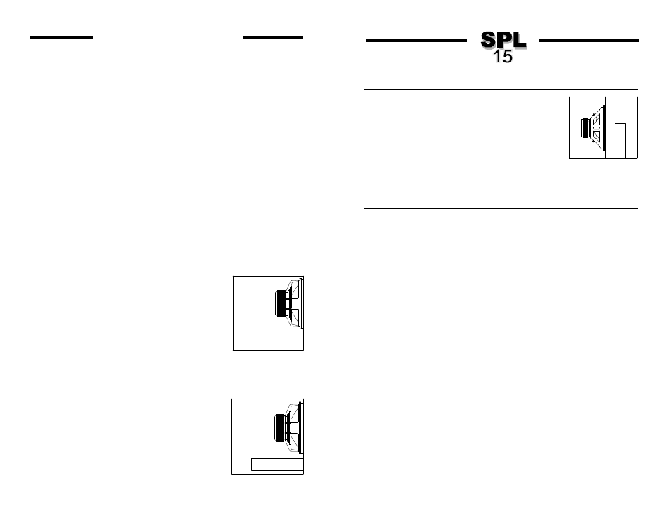 Sealed vented | Soundstream Technologies SPL 160 User Manual | Page 4 / 6