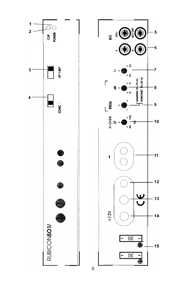 Soundstream i, Fuses, Gnd remote | Soundstream Technologies 501 User Manual | Page 6 / 16