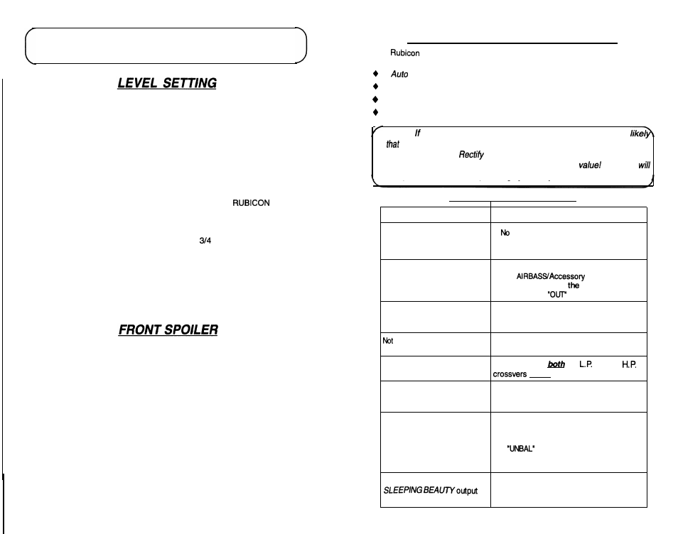 Installation step 5, Trident protection circuitry, Troubleshooting | Soundstream Technologies RUBICON Class A 5.2 102 User Manual | Page 8 / 8