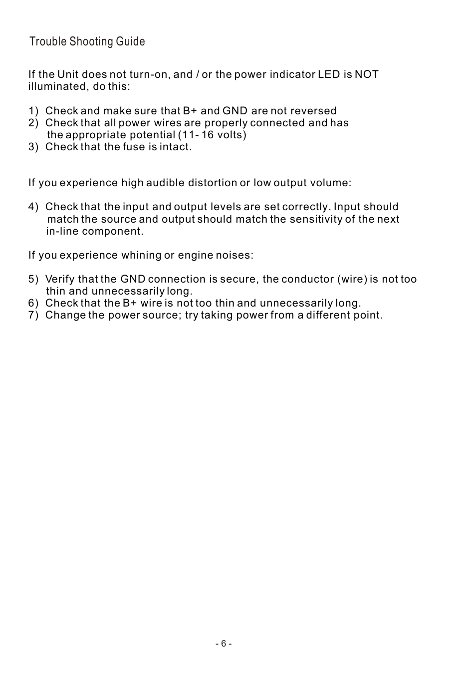 Soundstream Technologies BX-4EQ User Manual | Page 7 / 7