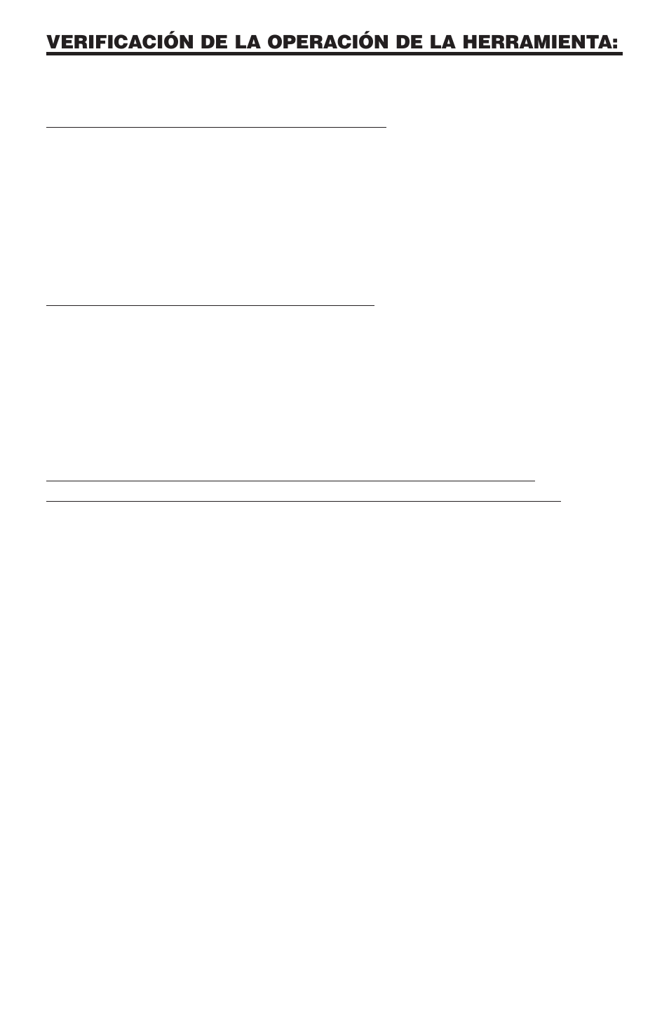 Verificación de la operación de la herramienta, Operación de disparo por contacto, Operación por disparo secuencial | Bostitch N100CPP User Manual | Page 18 / 32