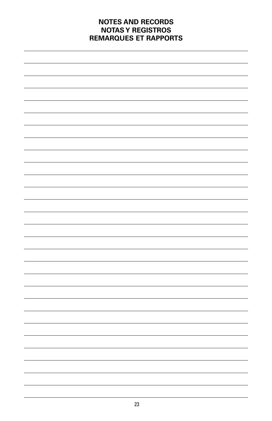 Bostitch MFN-201 User Manual | Page 23 / 24