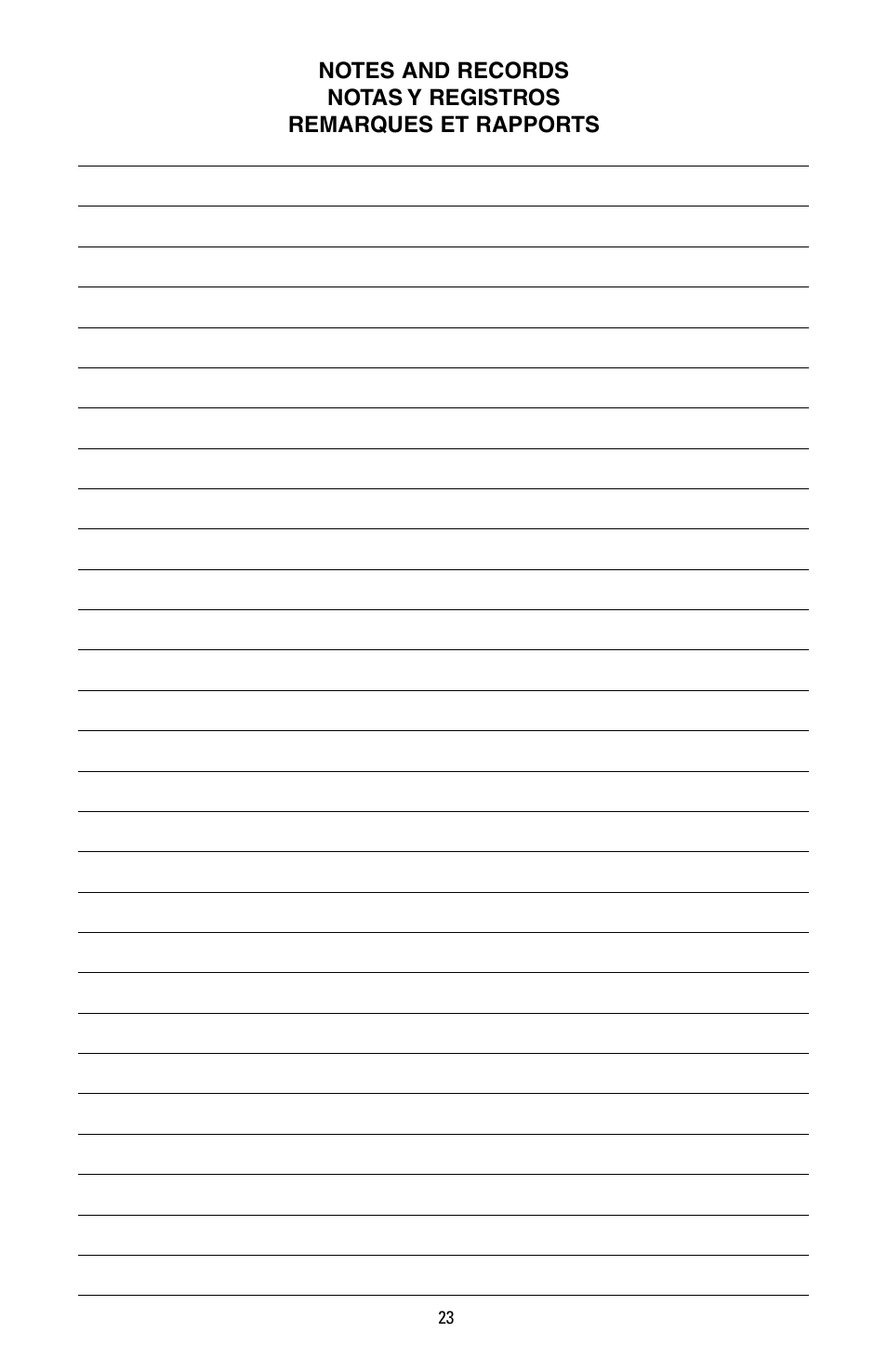Bostitch MFN-200 User Manual | Page 23 / 23