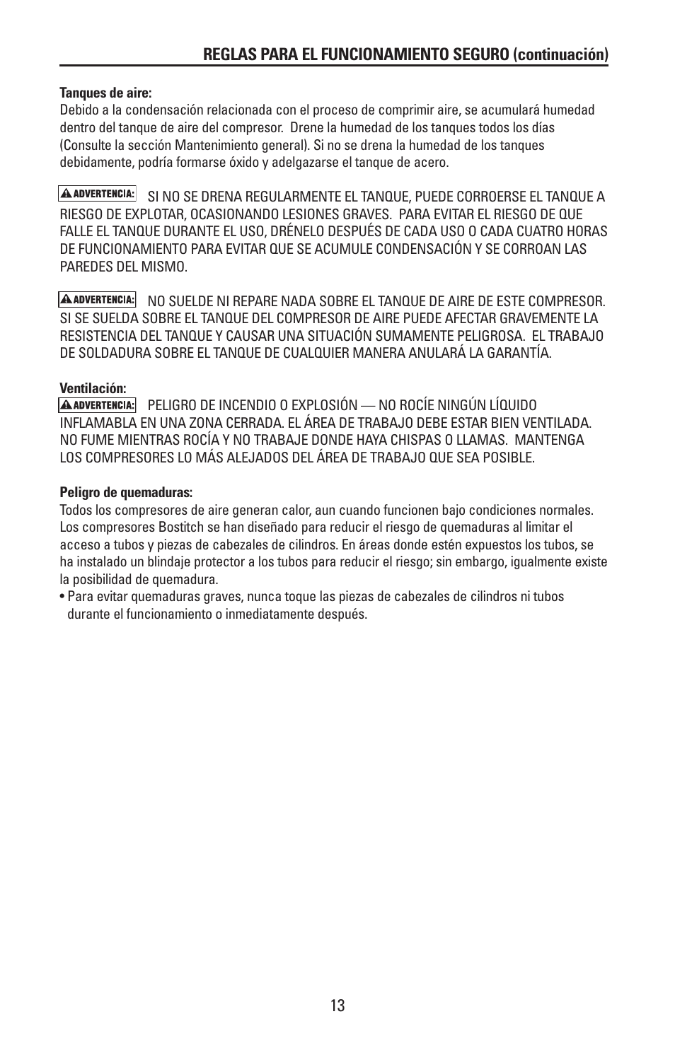 Bostitch CAP2000P-OF User Manual | Page 13 / 32