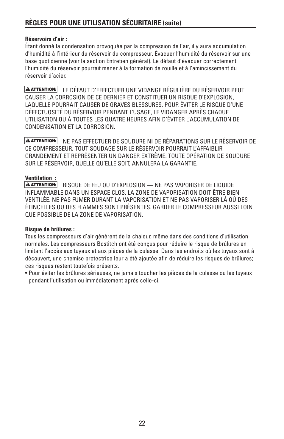 Bostitch CAP2000P-OF User Manual | Page 22 / 32