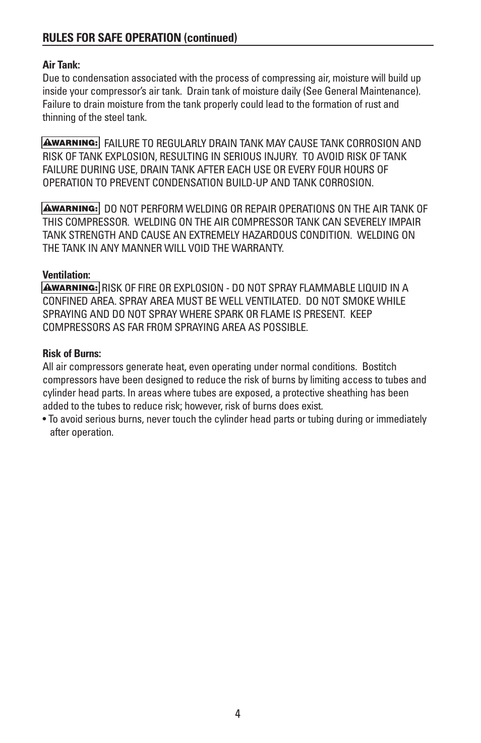 Bostitch CAP2000P-OF User Manual | Page 4 / 32