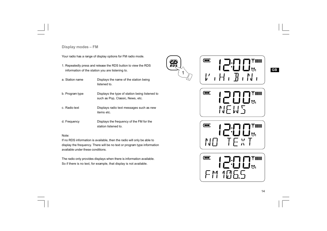 Sangean K-200 User Manual | Page 15 / 29