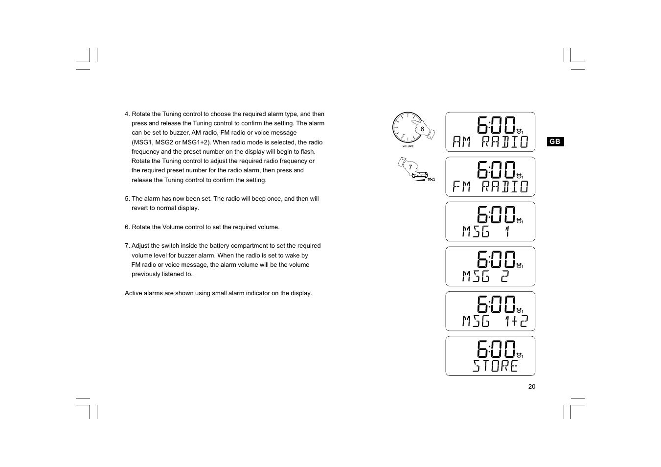 Sangean K-200 User Manual | Page 21 / 29