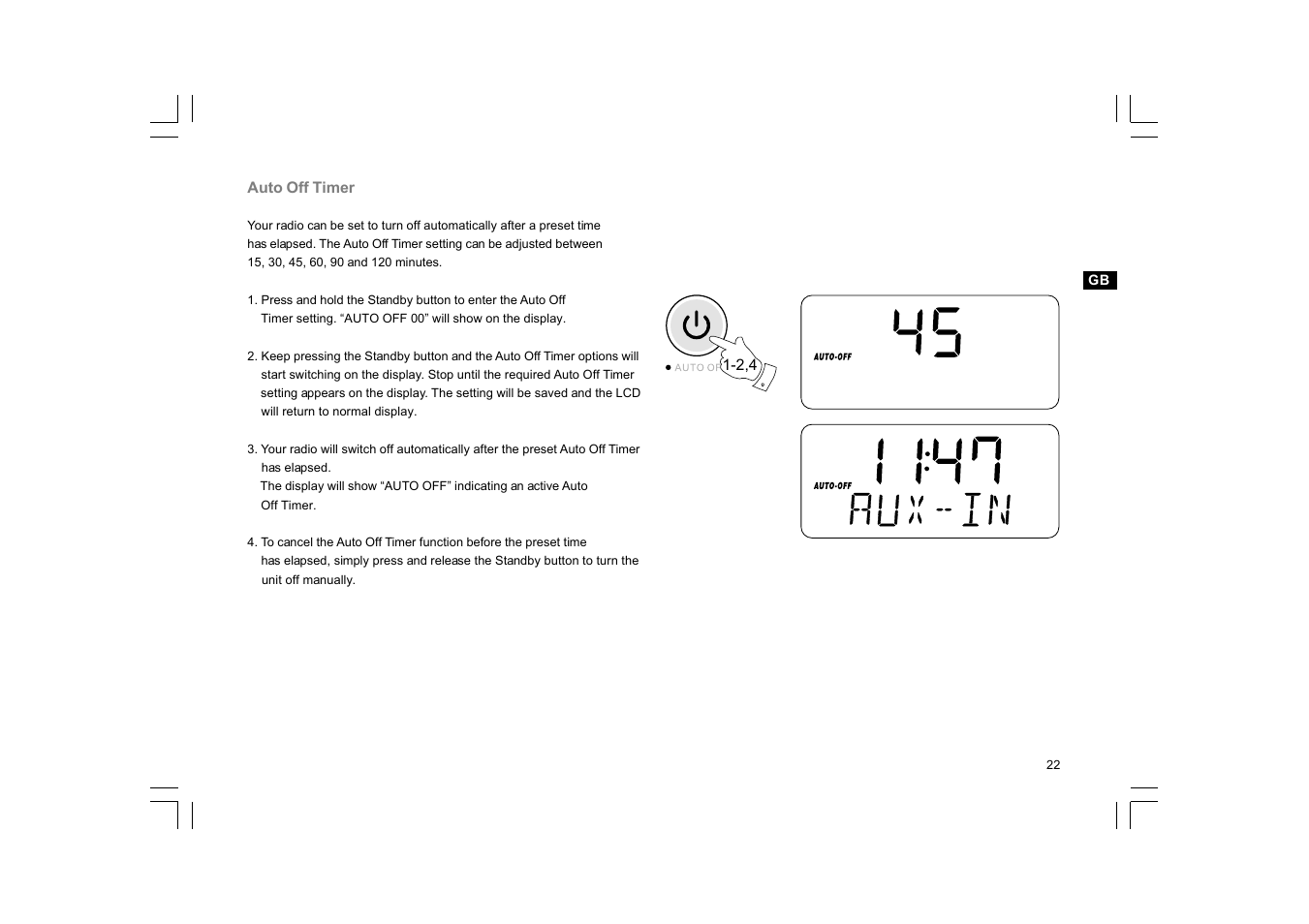 Sangean K-200 User Manual | Page 23 / 29