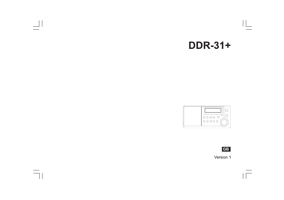 Sangean DDR-31+ User Manual | 36 pages