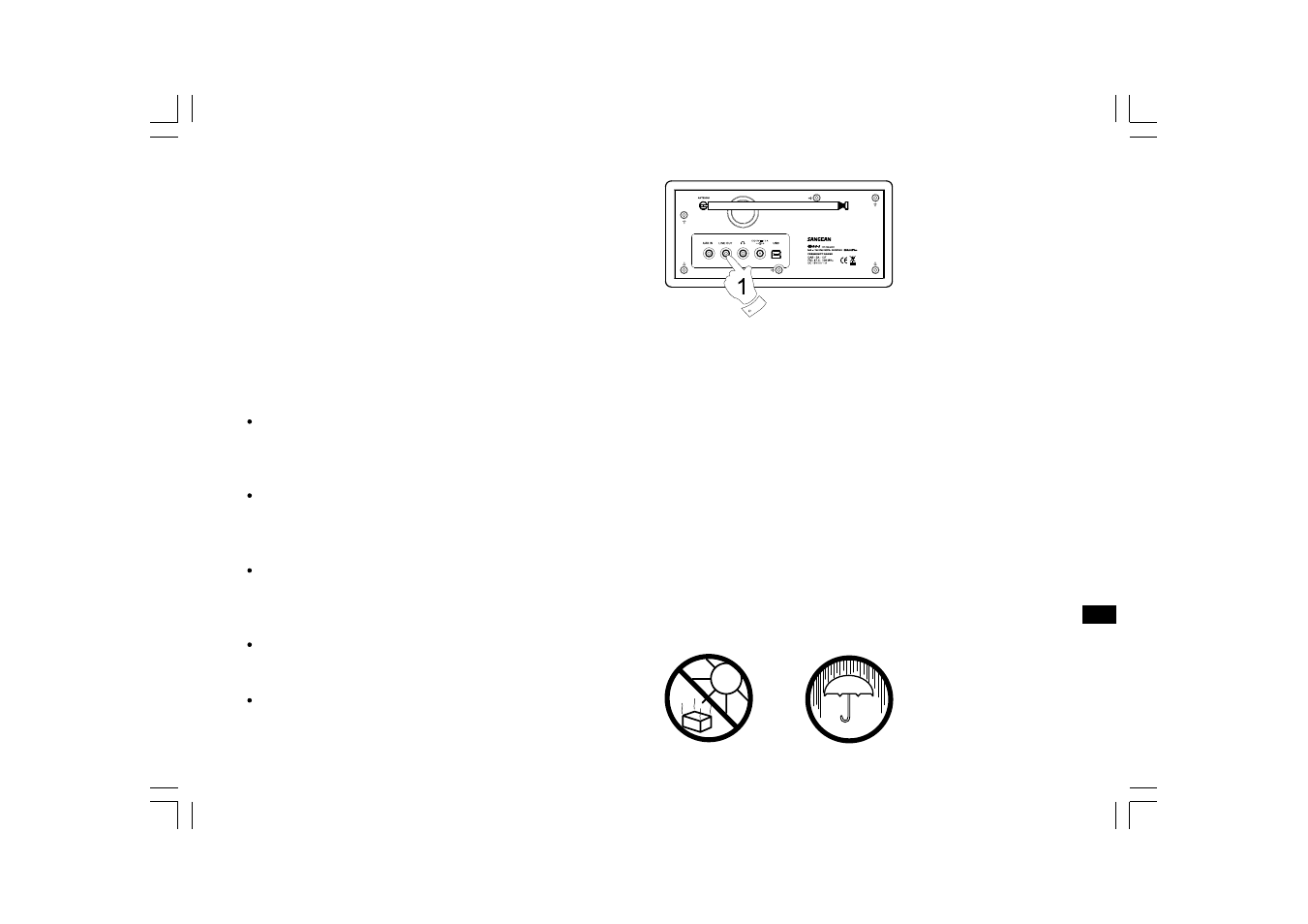 Sangean DDR-31+ User Manual | Page 35 / 36