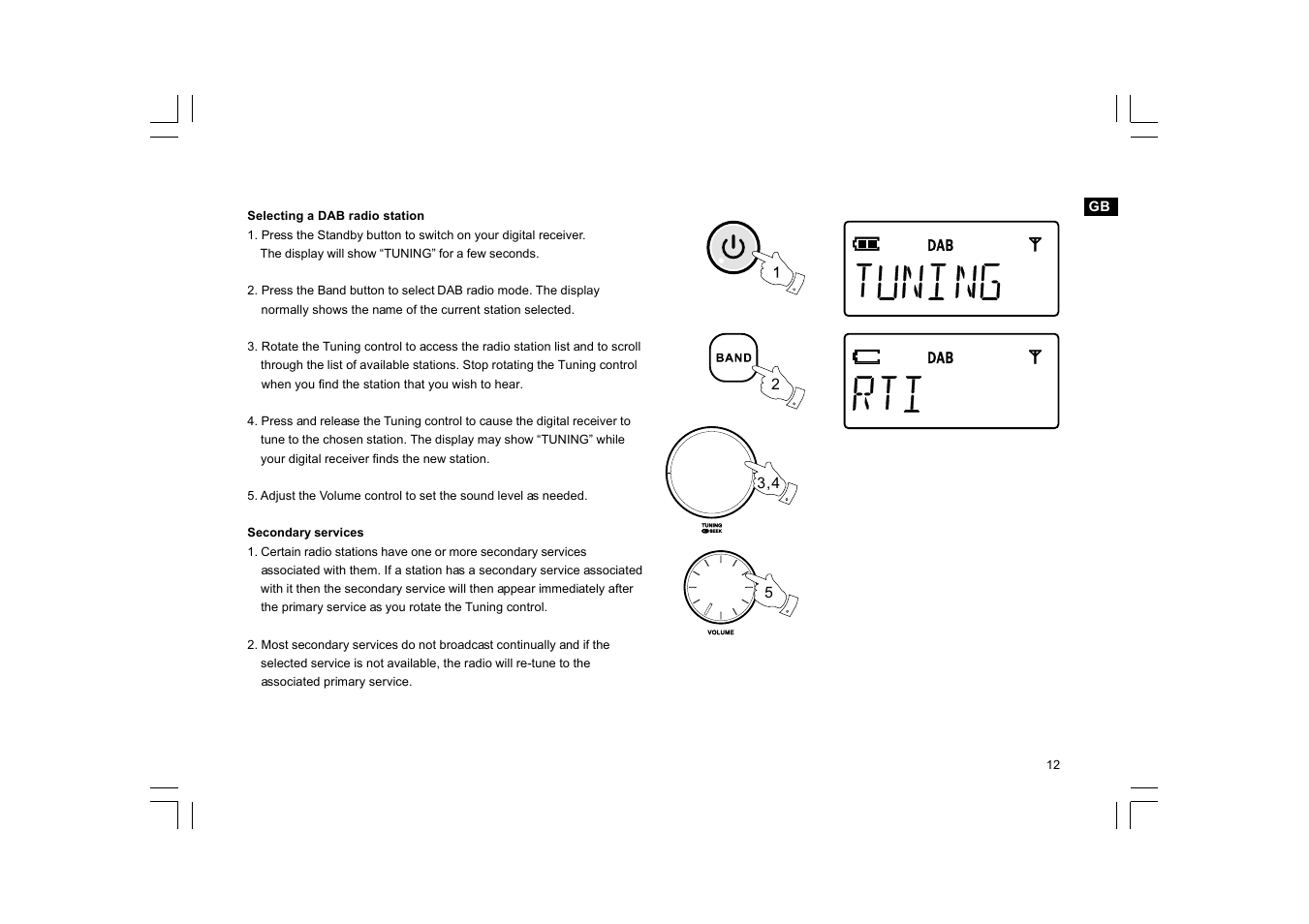 Sangean DCR-200 User Manual | Page 13 / 40