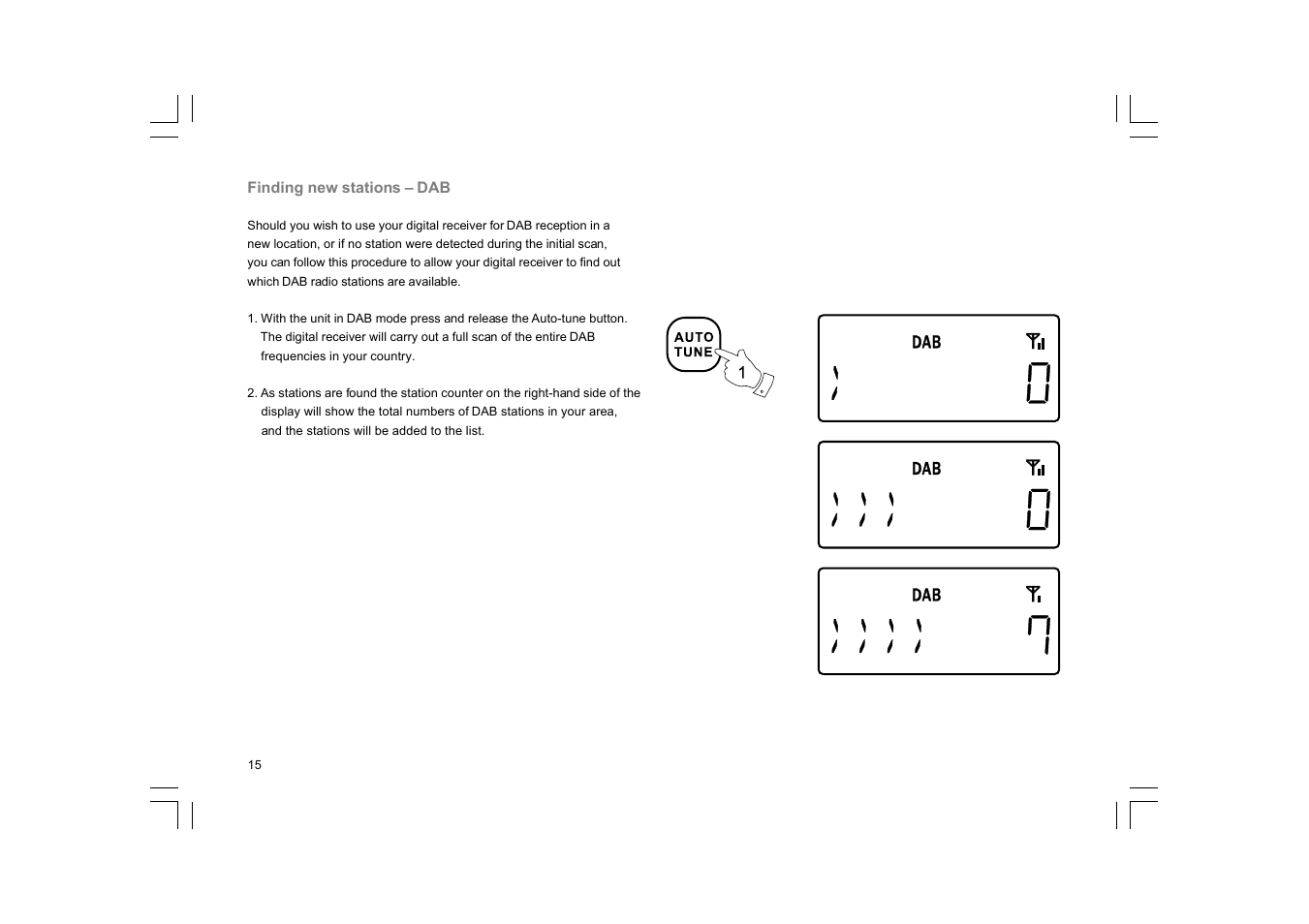 Sangean DCR-200 User Manual | Page 16 / 40