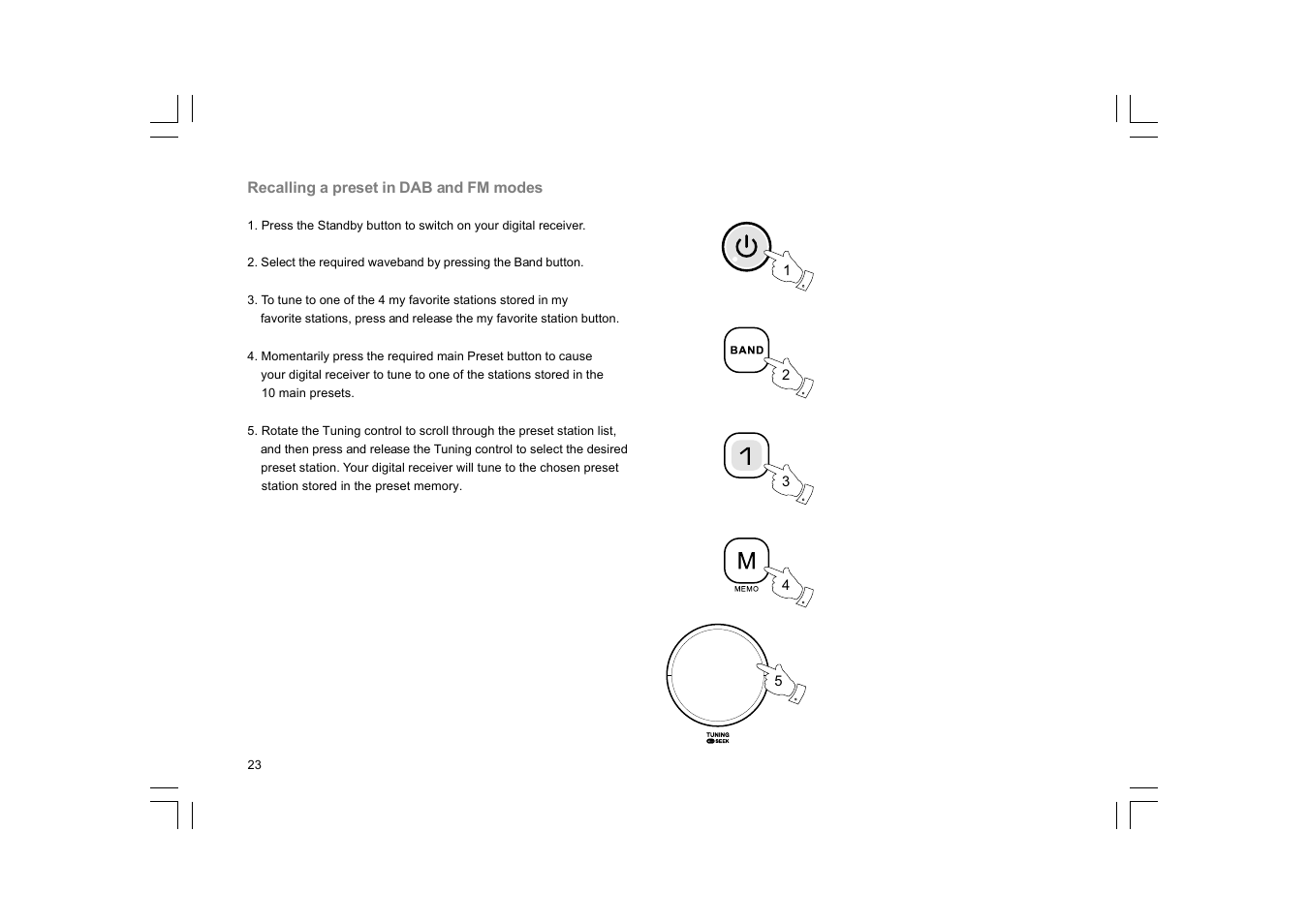 Sangean DCR-200 User Manual | Page 24 / 40