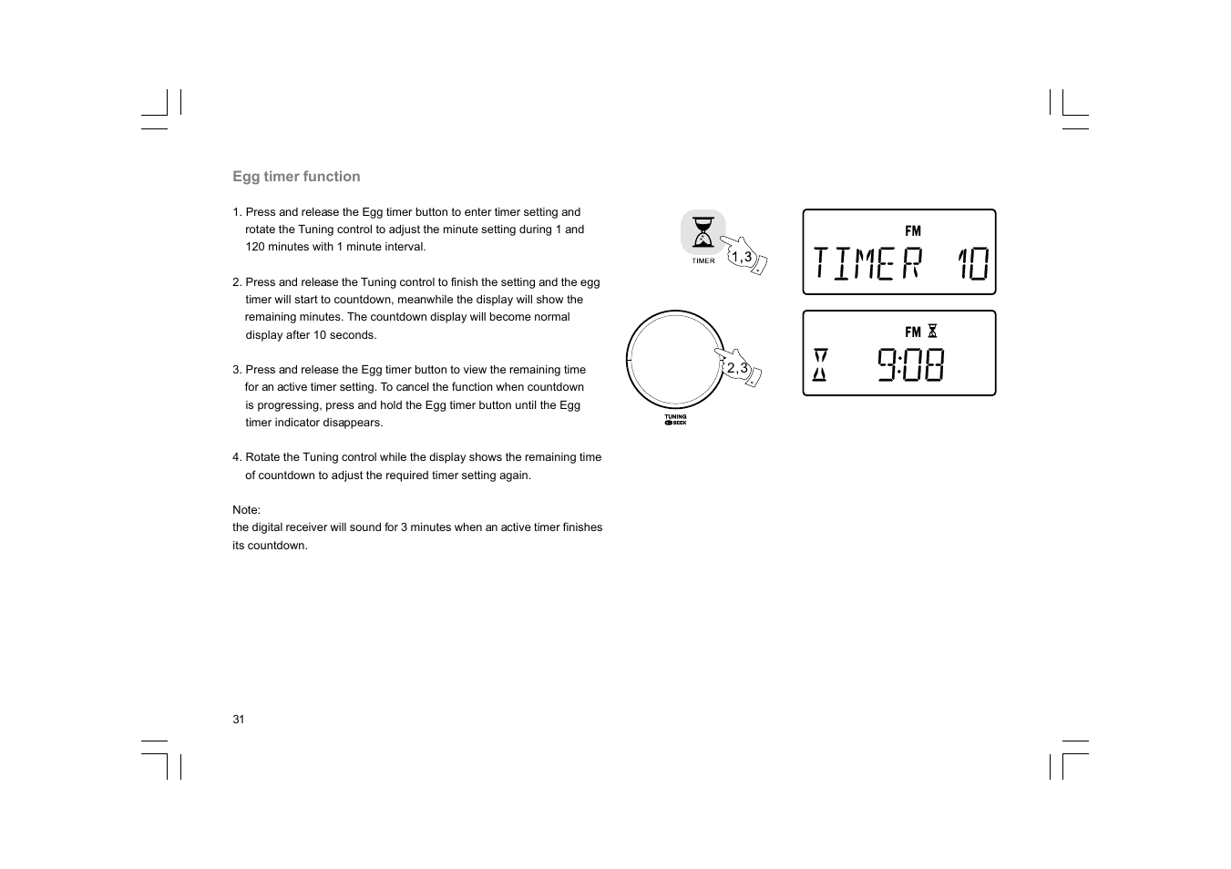 Sangean DCR-200 User Manual | Page 32 / 40