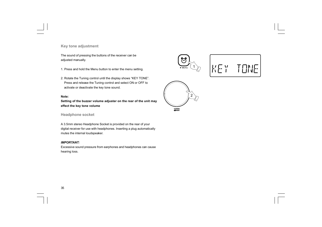 Sangean DCR-200 User Manual | Page 36 / 40