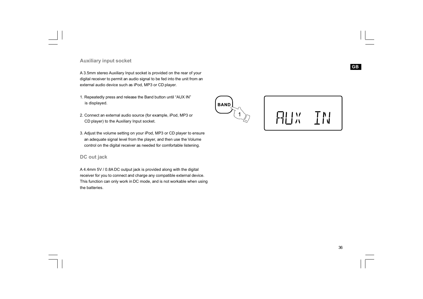 Sangean DCR-200 User Manual | Page 37 / 40