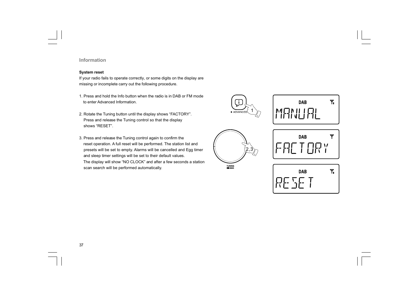 Sangean DCR-200 User Manual | Page 38 / 40