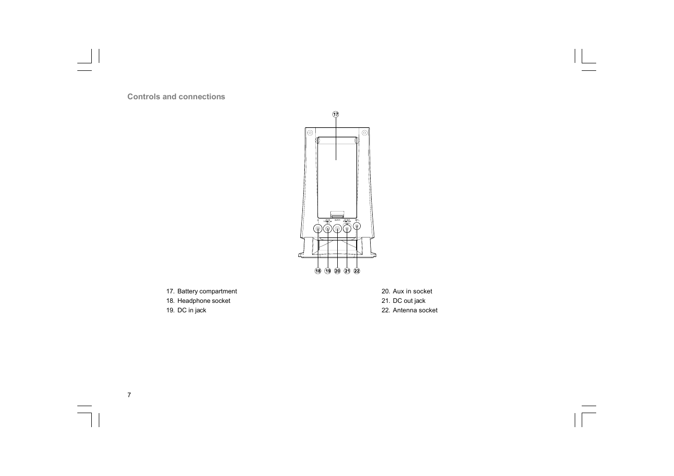 Sangean DCR-200 User Manual | Page 8 / 40