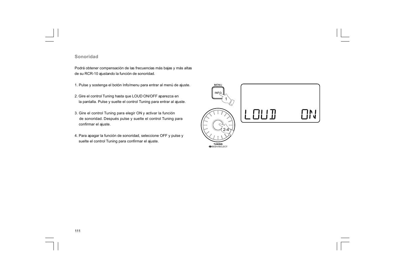 Sangean RCR-10 User Manual | Page 112 / 191