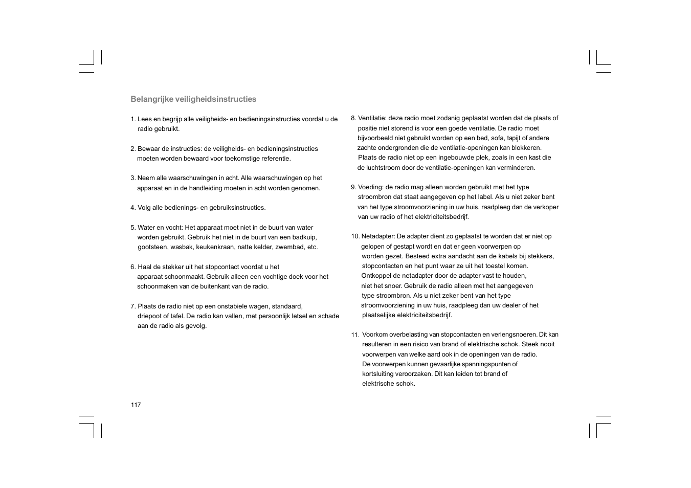 Sangean RCR-10 User Manual | Page 118 / 191