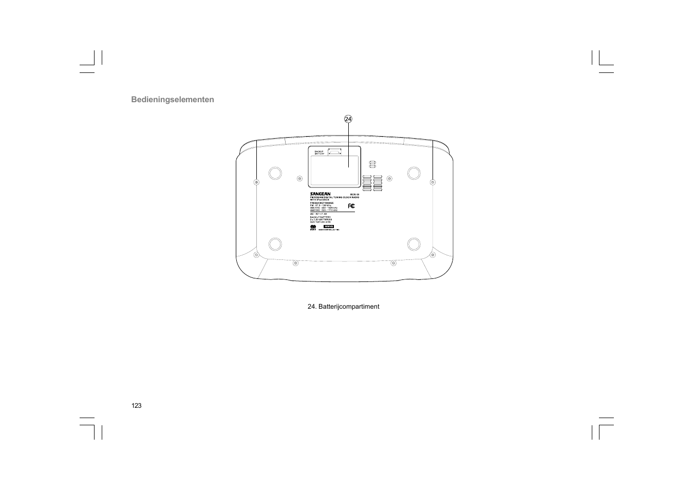 Sangean RCR-10 User Manual | Page 124 / 191