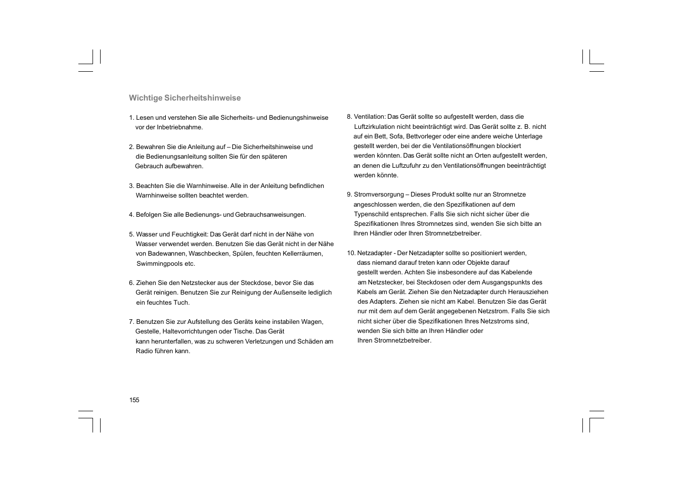 Sangean RCR-10 User Manual | Page 156 / 191