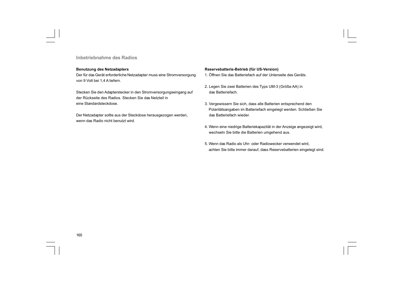 Sangean RCR-10 User Manual | Page 166 / 191