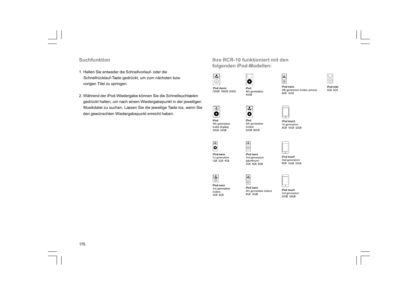 Sangean RCR-10 User Manual | Page 176 / 191