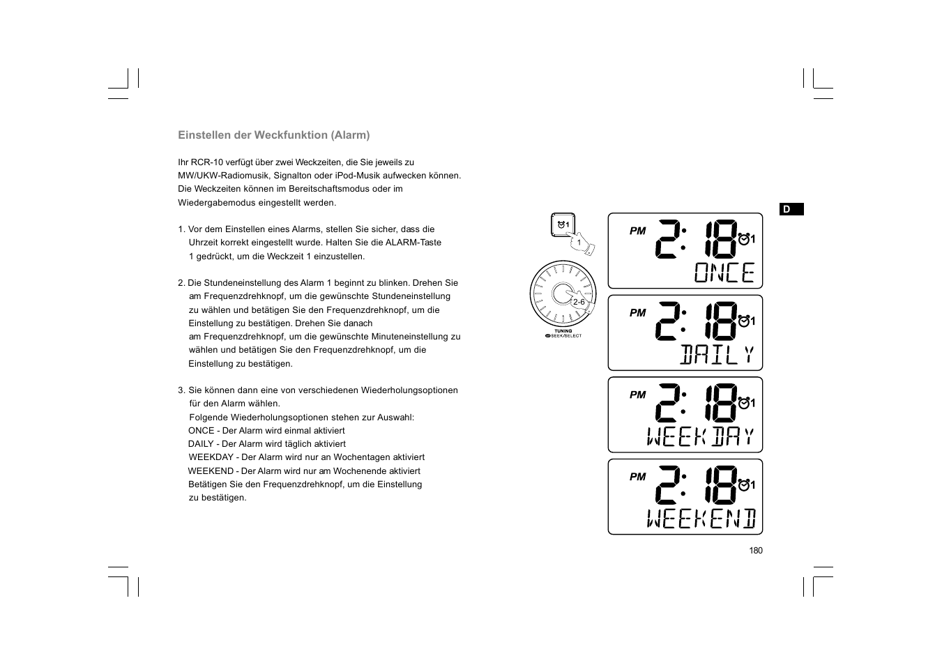 Sangean RCR-10 User Manual | Page 181 / 191