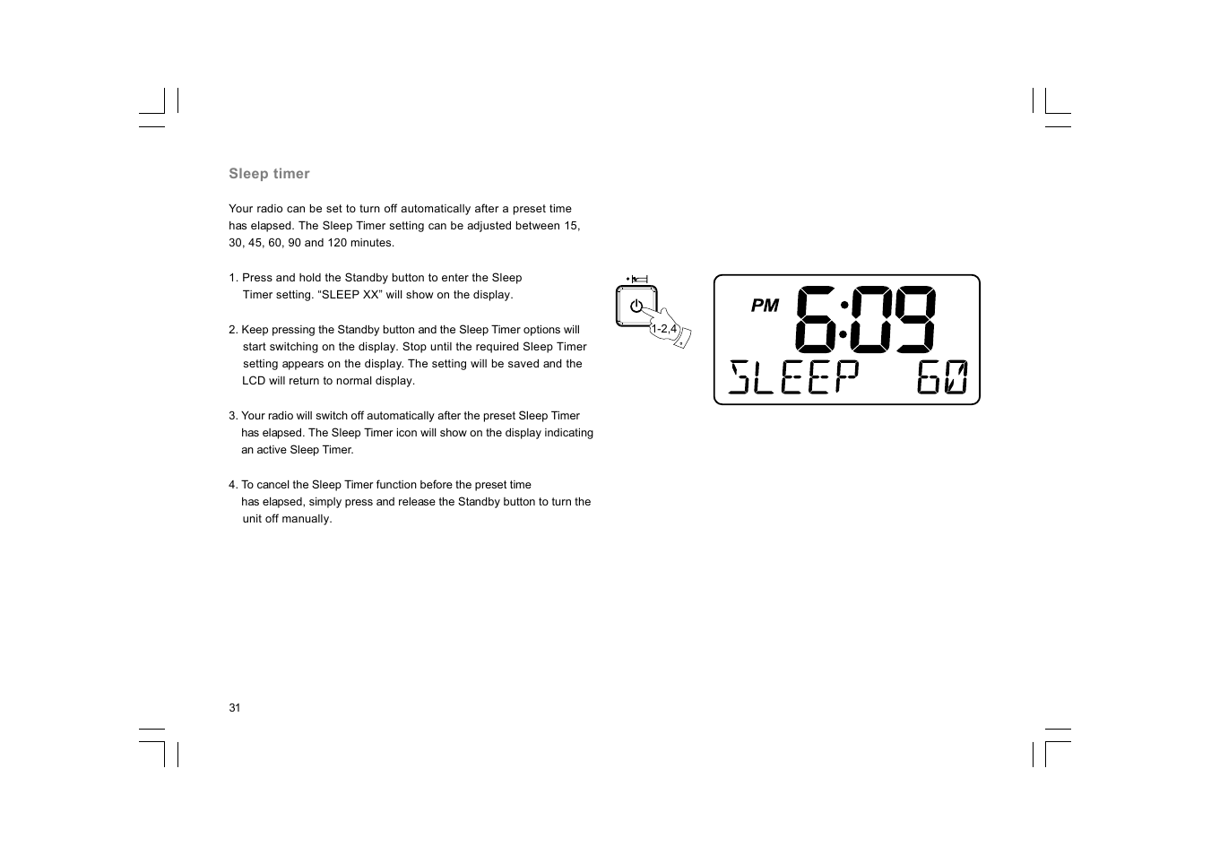 Sangean RCR-10 User Manual | Page 32 / 191