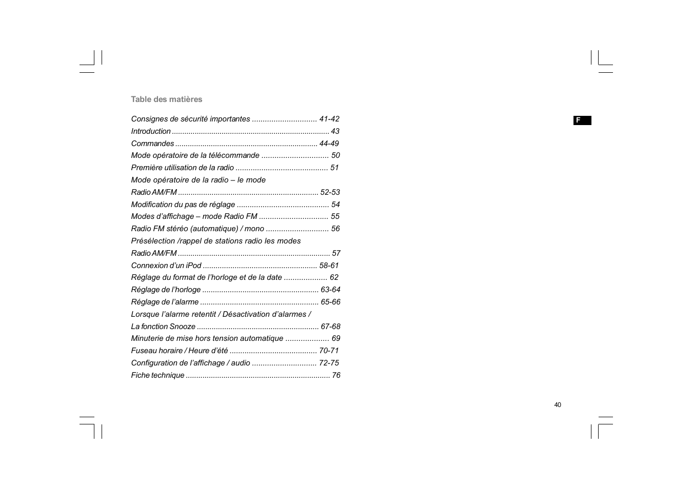 Sangean RCR-10 User Manual | Page 41 / 191