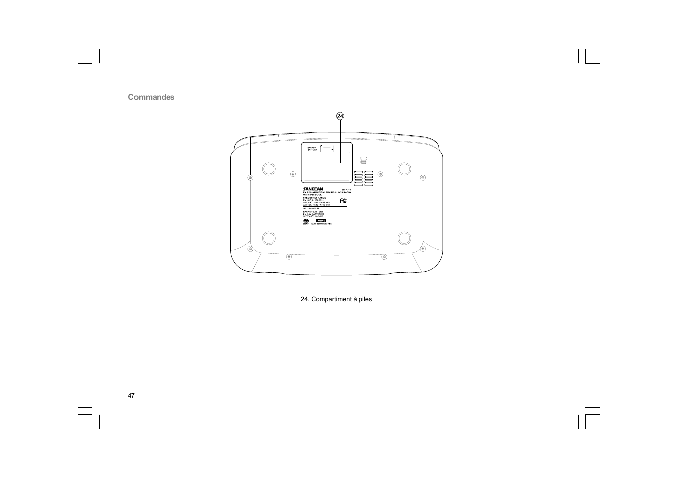 Sangean RCR-10 User Manual | Page 48 / 191