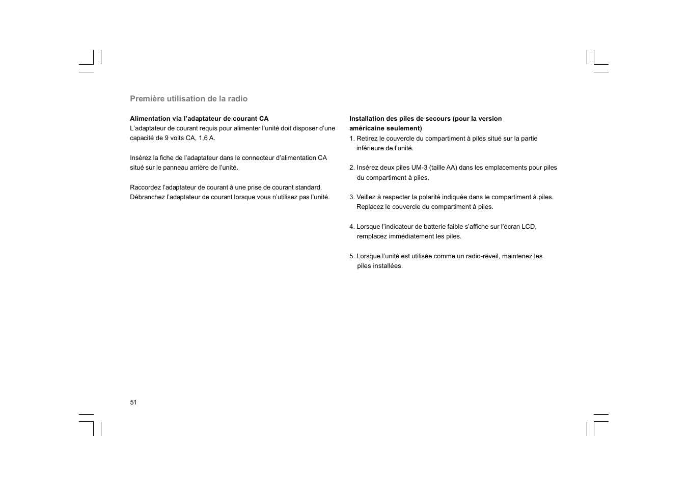 Sangean RCR-10 User Manual | Page 52 / 191