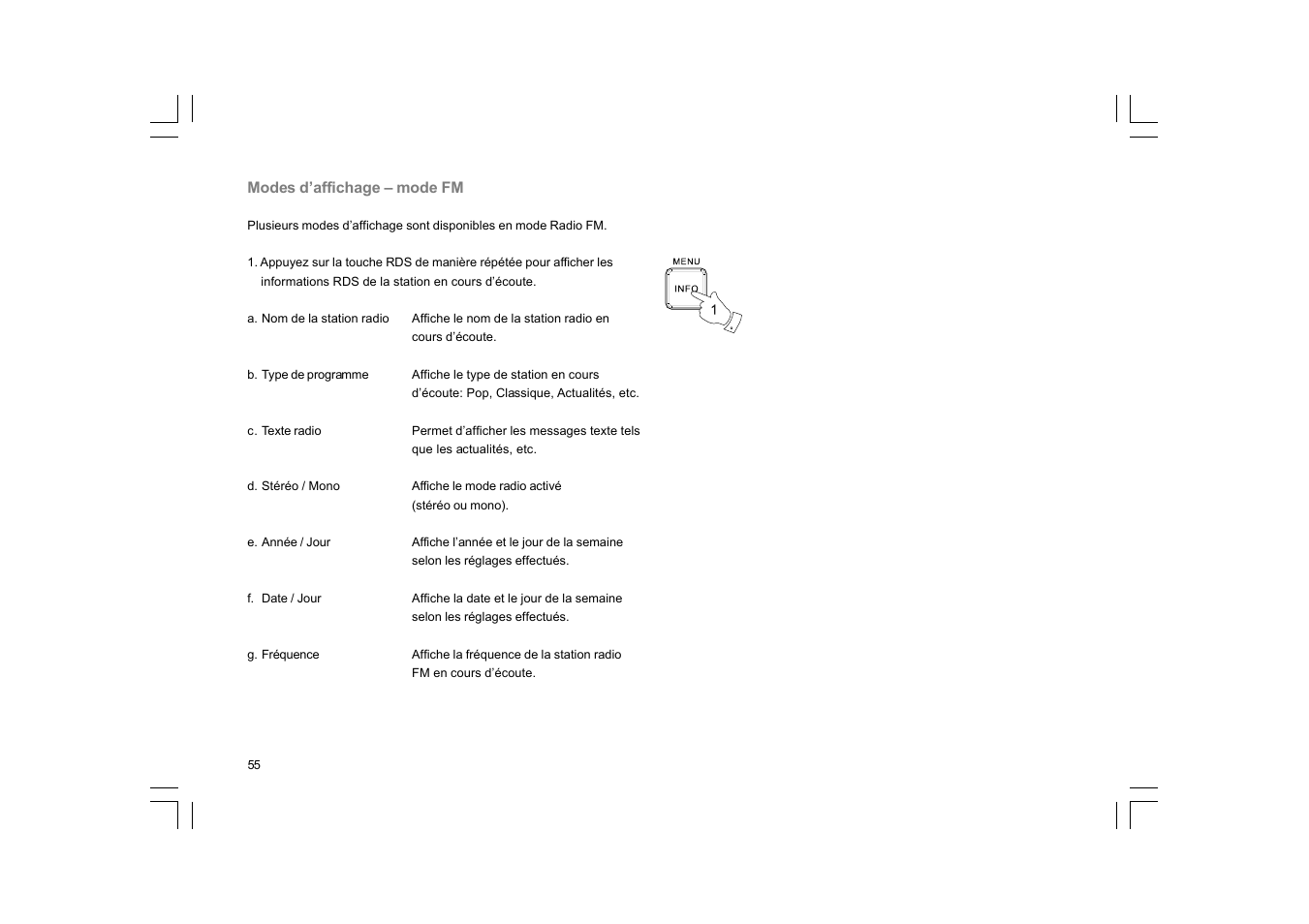 Sangean RCR-10 User Manual | Page 56 / 191