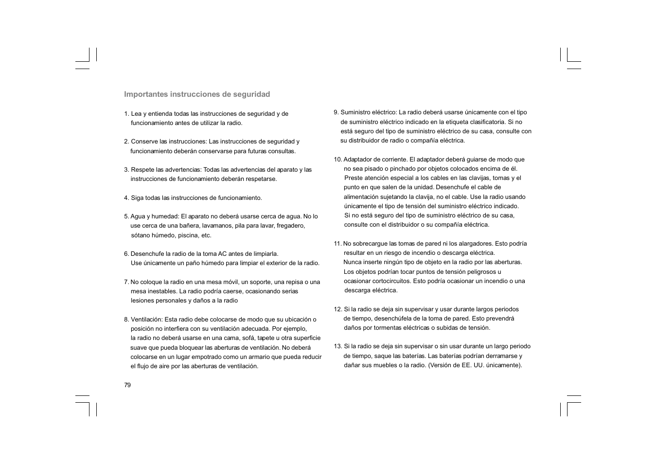 Sangean RCR-10 User Manual | Page 80 / 191