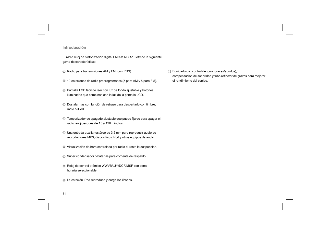 Sangean RCR-10 User Manual | Page 82 / 191