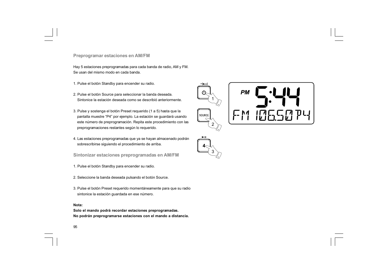 Sangean RCR-10 User Manual | Page 96 / 191