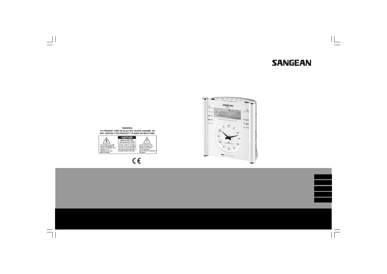 Sangean RCR-3 User Manual | 79 pages