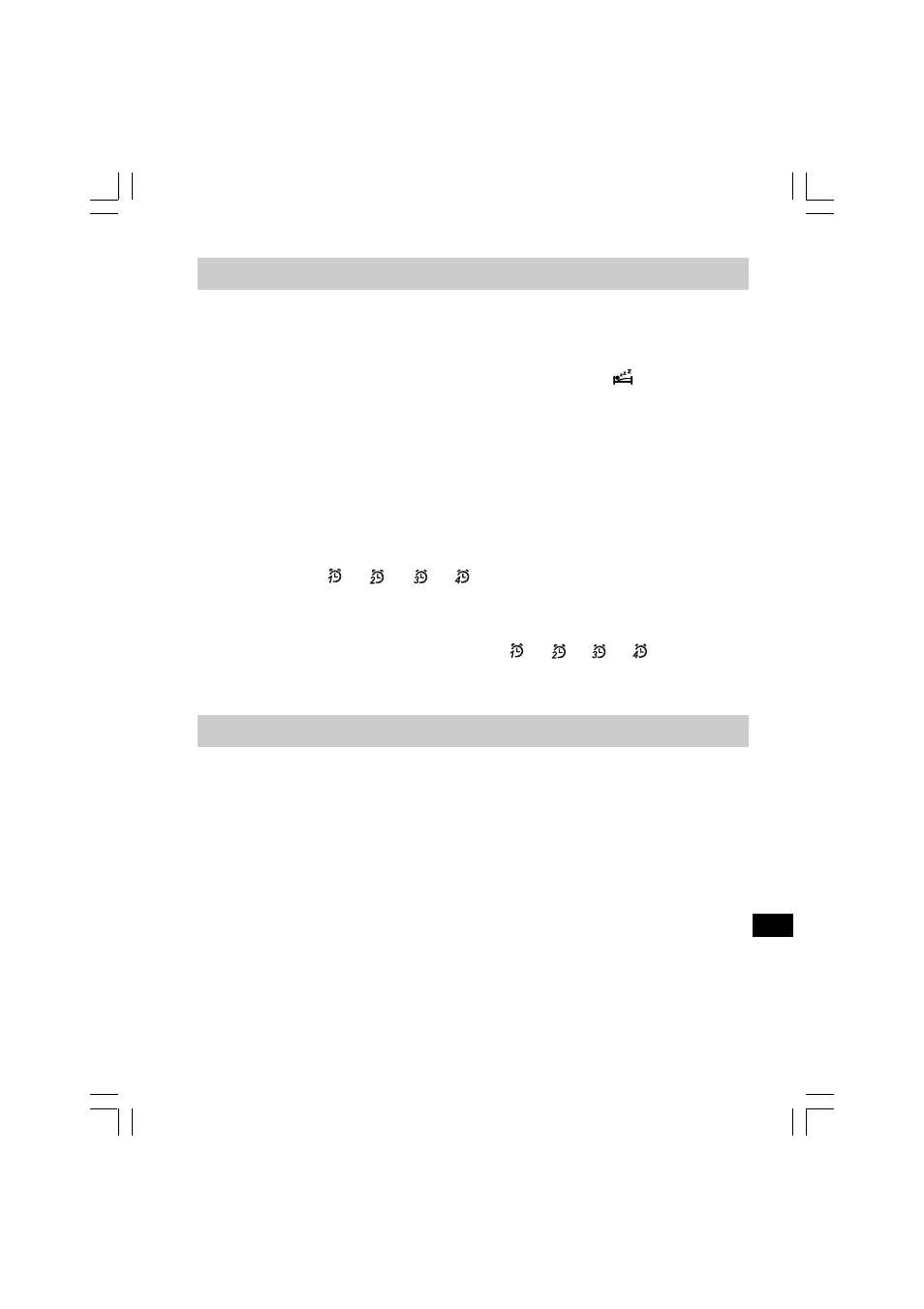 Snooze functie, Timer voor dutjes | Sangean RCR-3 User Manual | Page 59 / 79
