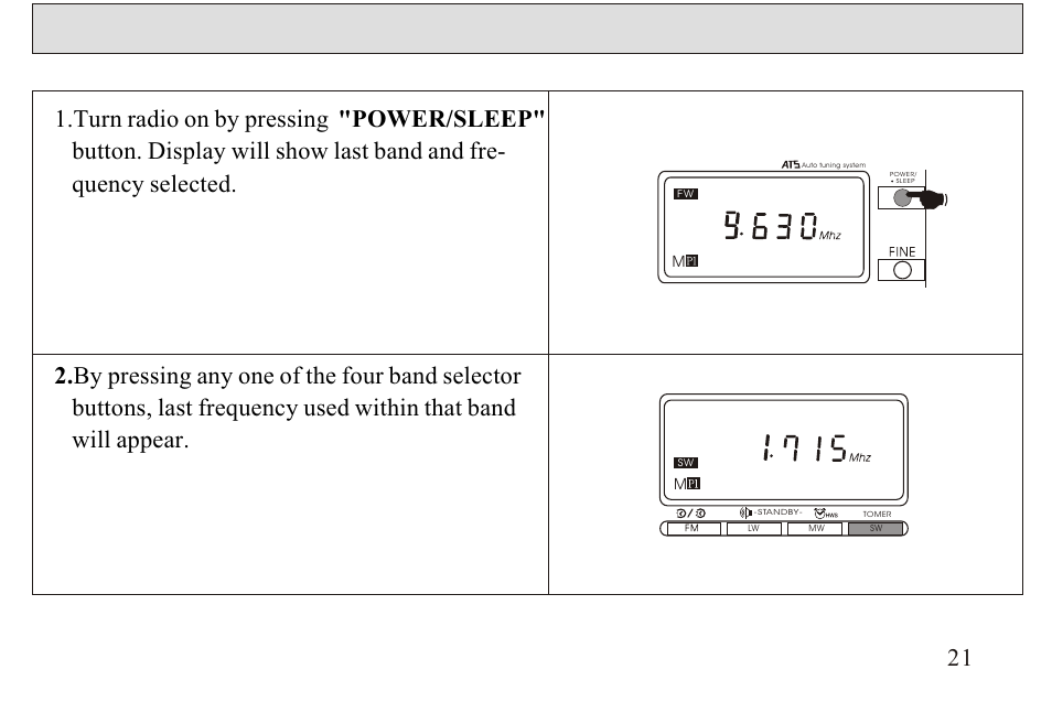 Sangean ATS-606A User Manual | Page 22 / 67