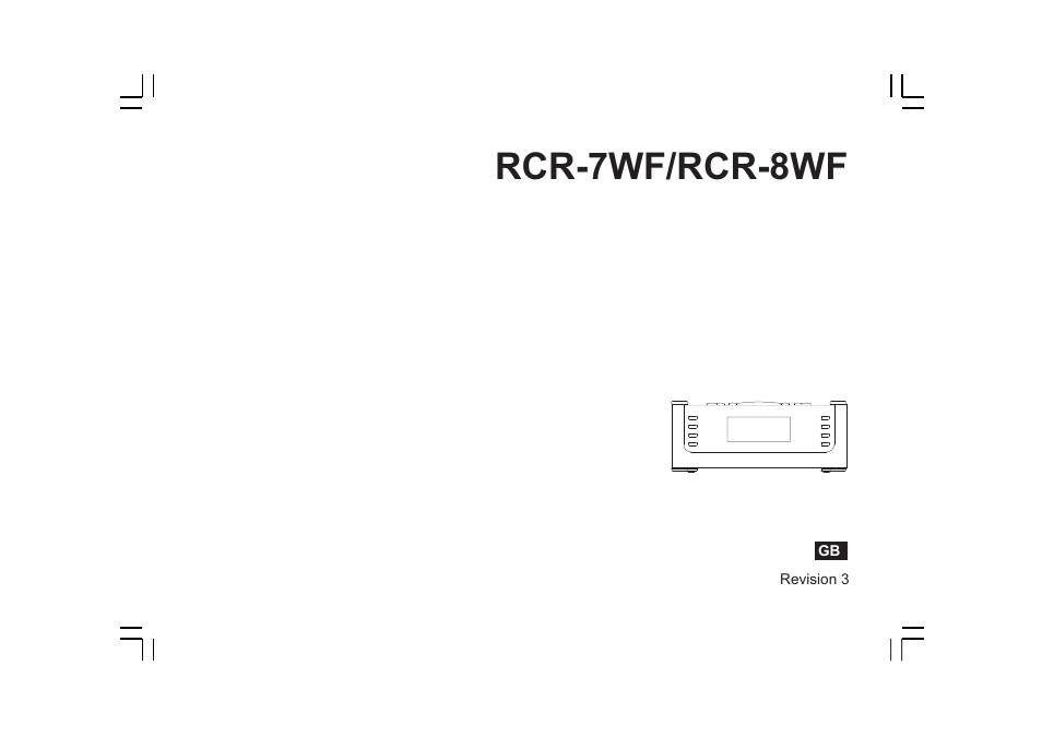 Sangean RCR-7WF User Manual | 40 pages