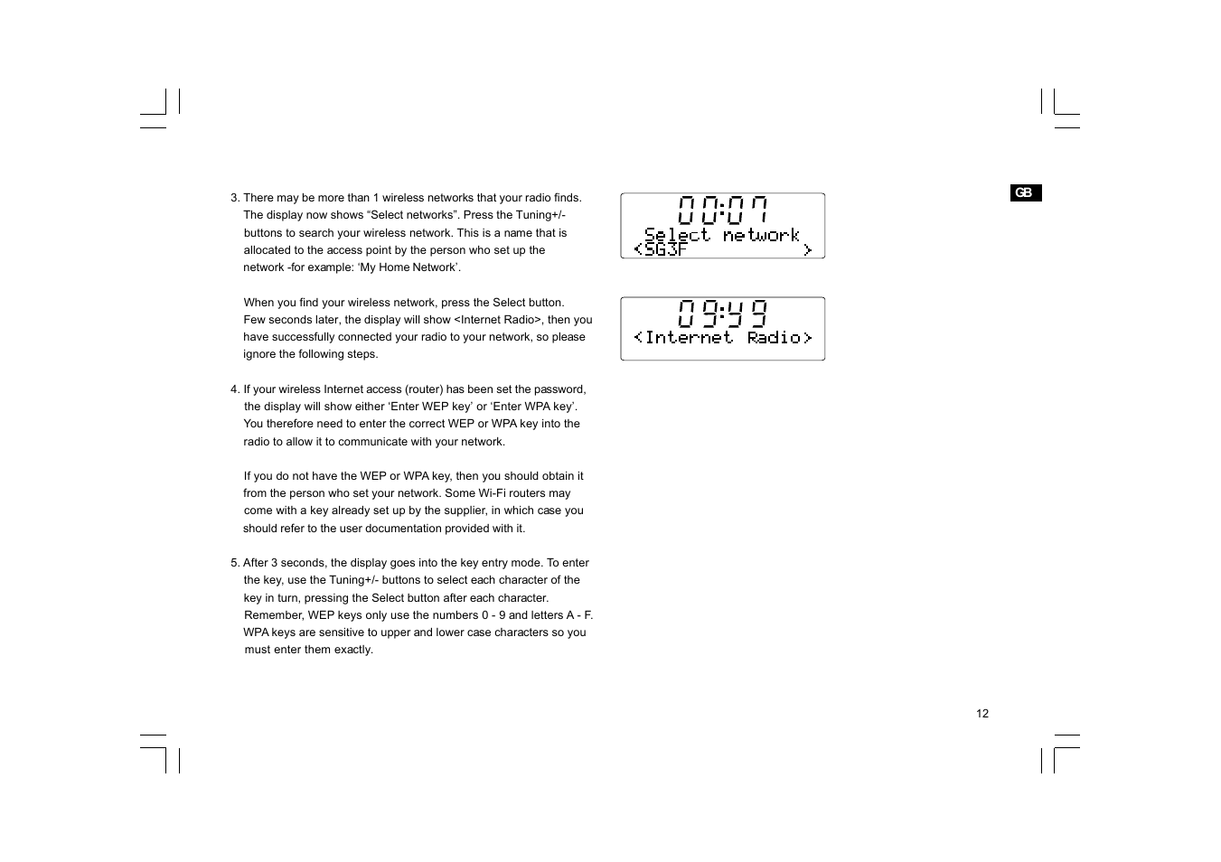Sangean RCR-7WF User Manual | Page 13 / 40