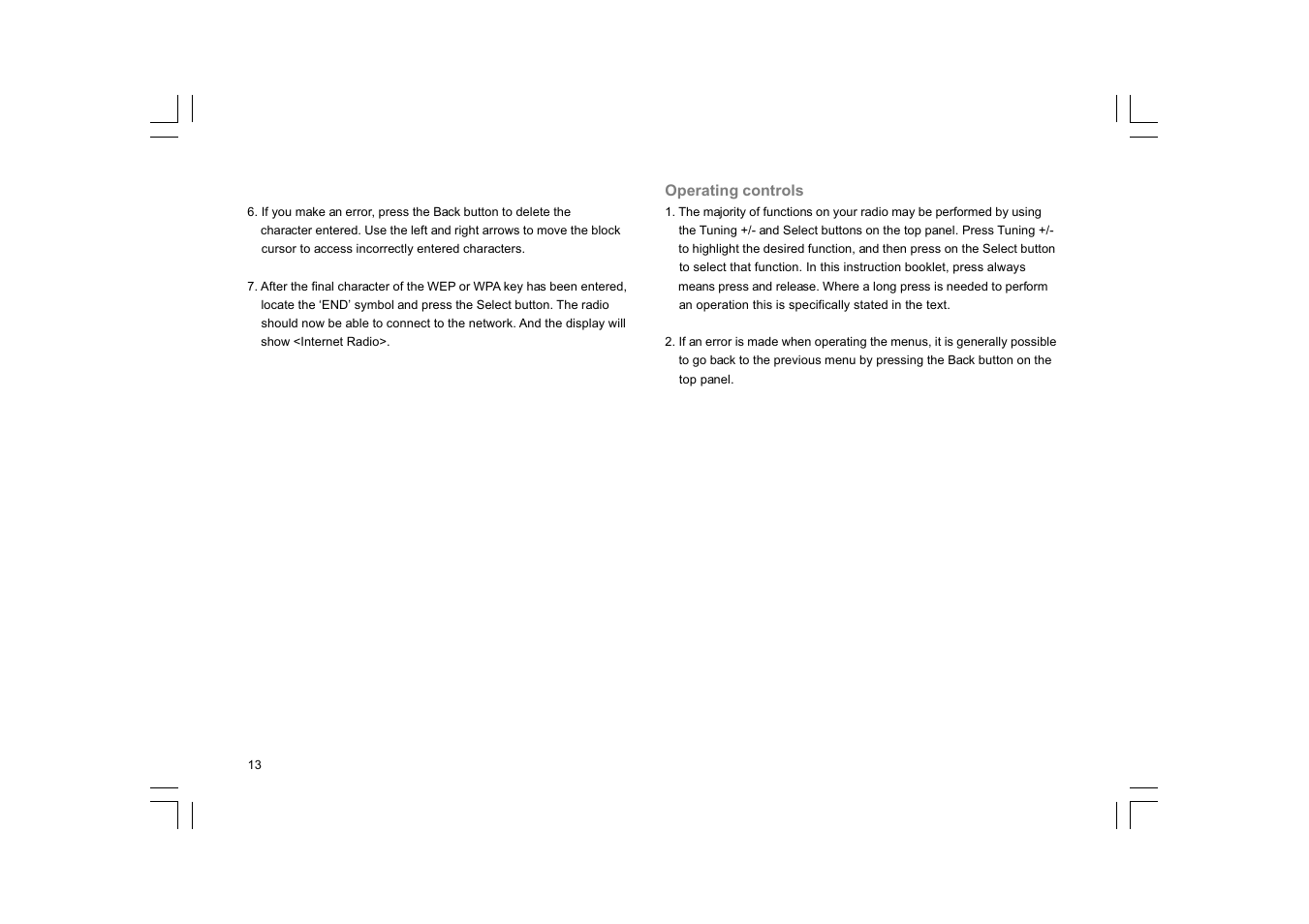 Sangean RCR-7WF User Manual | Page 14 / 40